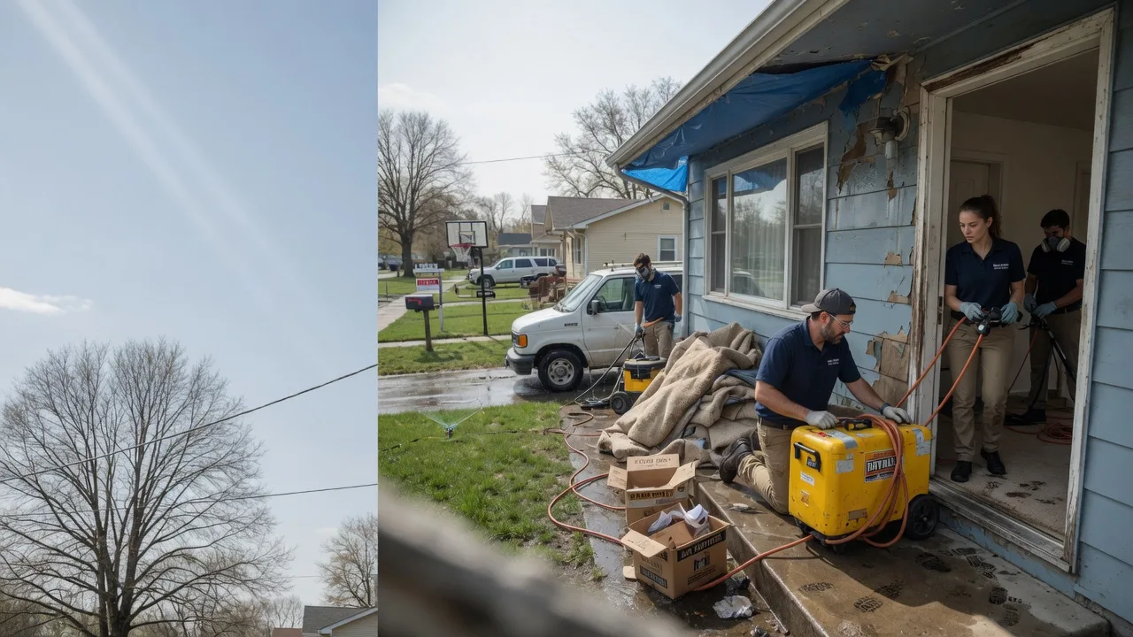 Basement Flood Cleanup in Rapid City, MI near me